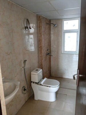 Bathroom in 3 BHK Apartment at Amrapali Heartbeat City, Sector 107 – for Rent