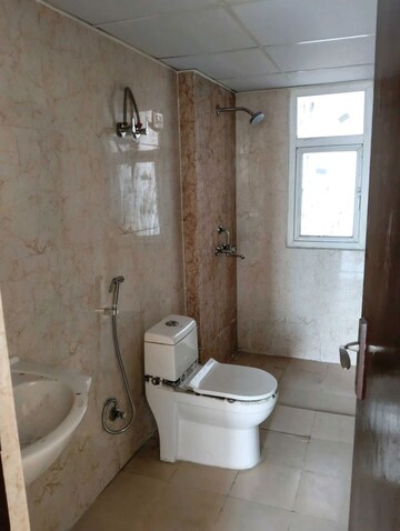 Bathroom in 3 BHK Apartment at Amrapali Heartbeat City, Sector 107 – for Rent