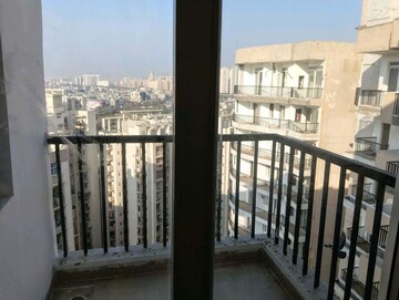Balcony in 3 BHK Apartment at Amrapali Heartbeat City, Sector 107 – for Rent