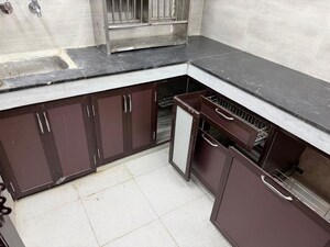 Kitchen in 2 BHK Builder Floor at Rohini Sector 8 – for Rent