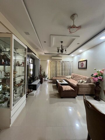 Living Room in 3 BHK Apartment at Lodha Paradise, Majiwada – for Sale