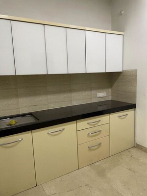 Kitchen in 3 BHK Apartment at Oberoi Realty Exquisite, Goregaon East – for Rent