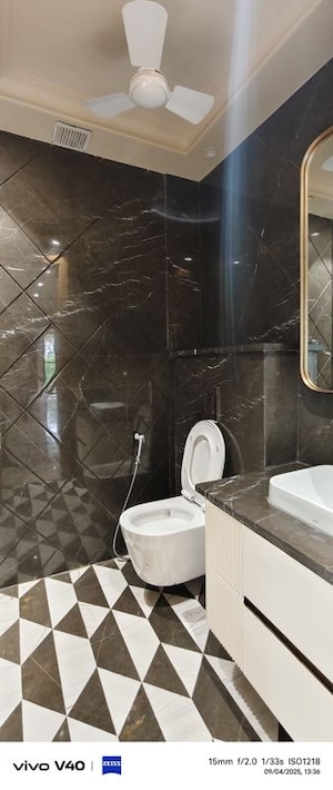 Bathroom in 3 BHK Builder Floor at Defence Colony – for Rent