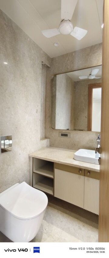 Bathroom in 3 BHK Builder Floor at Defence Colony – for Rent