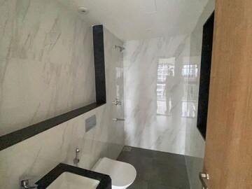 Bathroom in 1 BHK Apartment at Naman Premier, Andheri East – for Rent