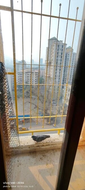 Balcony in 2 BHK Apartment at Madhav Palacia, Ghodbunder Road – for Rent