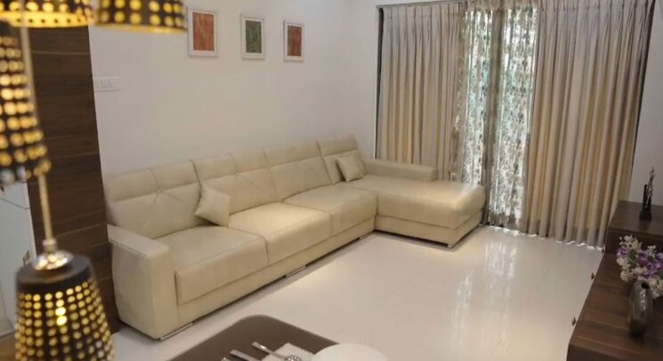 Living Room, kumar-palmspring-towers 2 Bedroom 823 Sq.Ft. Apartment In Undri Pune 9952284