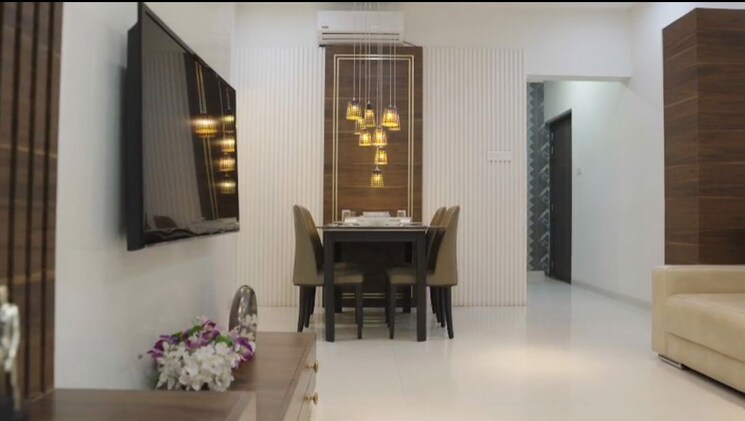 Living Room, kumar-palmspring-towers 2 Bedroom 823 Sq.Ft. Apartment In Undri Pune 9952284