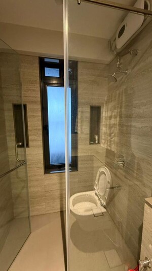 Bathroom in 3 BHK Apartment at ZYJ Sequoia, Santacruz West – for Rent