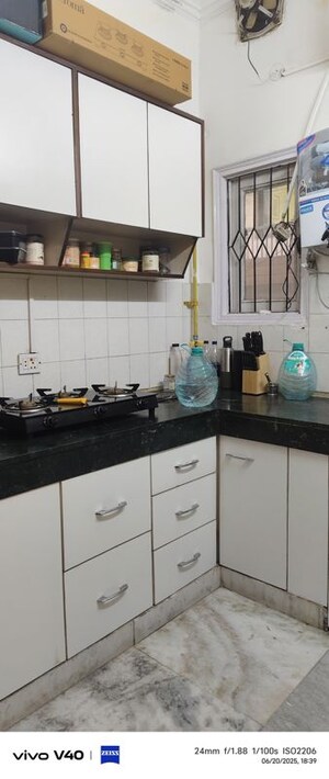 Kitchen in 2 BHK Builder Floor at Defence Colony – for Rent