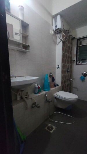 Bathroom in 2 BHK Apartment at Mantri Serene, Goregaon East – for Rent