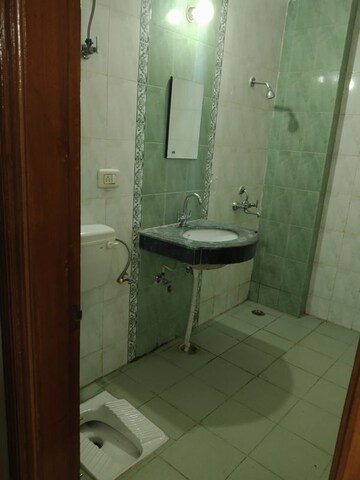 Bathroom in 3 BHK Apartment at Sector 21c – for Rent