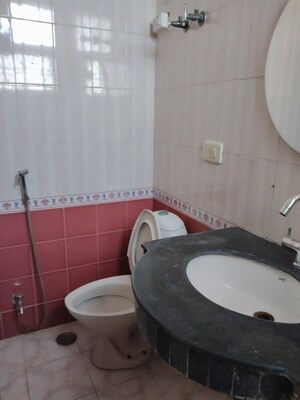 Bathroom in 3 BHK Apartment at Sector 21c – for Rent