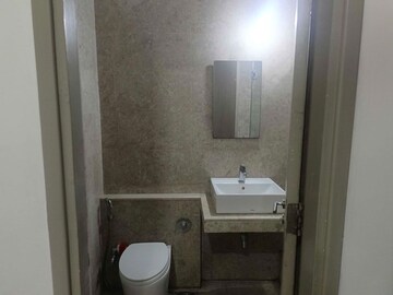 Bathroom in 2 BHK Apartment at Sheth Vasant Oasis, Andheri East – for Rent