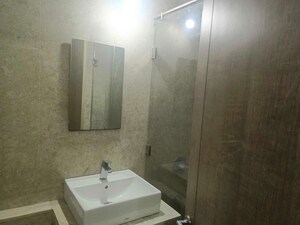 Bathroom in 2 BHK Apartment at Sheth Vasant Oasis, Andheri East – for Rent