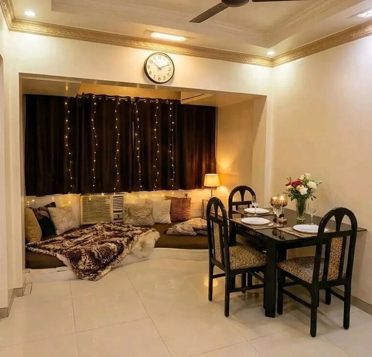 Dining area, vijaya-heights-matunga-east 1 Bedroom 500 Sq.Ft. Apartment In Matunga East Mumbai 9954530