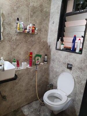 Bathroom in 2 BHK Apartment at Mayfair Hillcrest, Powai – for Rent