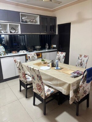 Dining area in 3.5 BHK Apartment at Khyora – for Sale