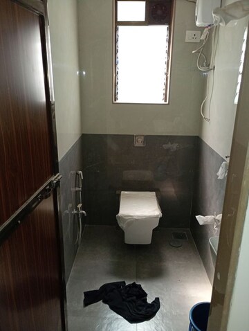 Bathroom in 1 BHK Apartment at Bhumi Rajshree Ashish CHS, Bhandup East – for Sale