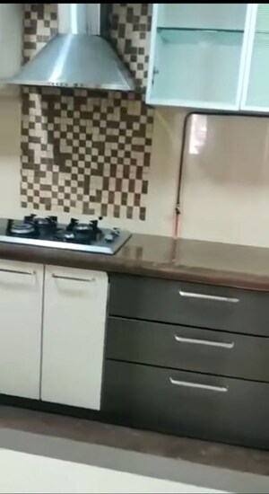 Kitchen in 3 BHK Apartment at DB Realty Shagun Towers, Goregaon East – for Rent