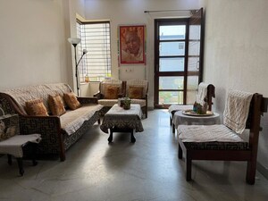 Living Room in 3 BHK Builder Floor at Sector 9 – for Sale