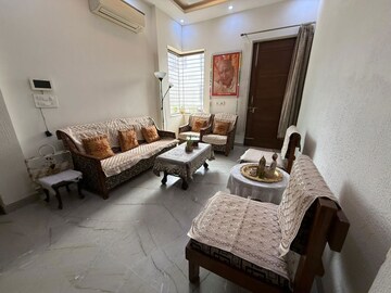 Living Room in 3 BHK Builder Floor at Sector 9 – for Sale