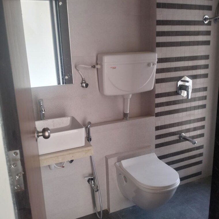 Bathroom, jvm-centrum 1 Bedroom 430 Sq.Ft. Apartment In Dhokali Thane 9954619