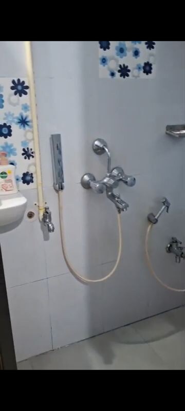 Bathroom in 1 BHK Apartment at Om Vijayshree Apartment, Vile Parle East – for Rent