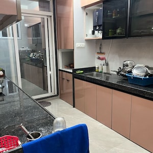 Kitchen in 2 BHK Apartment at Gami Terra, Sanpada – for Rent