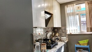 Kitchen in 3.5 BHK Builder Floor at Sector 15 – for Sale