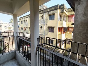 Balcony in 3 BHK Apartment at Maa Tara Apartment, Vip Road – for Sale