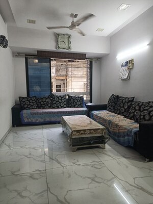 Living Room in 3.5 BHK Apartment at Nahar Amaryllis Towers and Plaza, Chandivali – for Sale