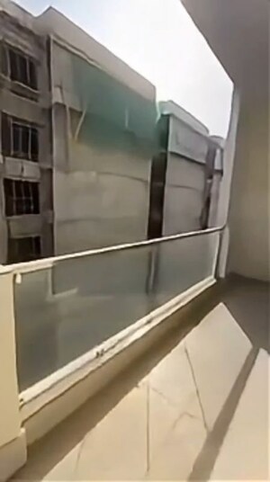 Balcony in 4 BHK Apartment at Uchdpl Veridia Oakwood Enclave, Wave City – for Sale