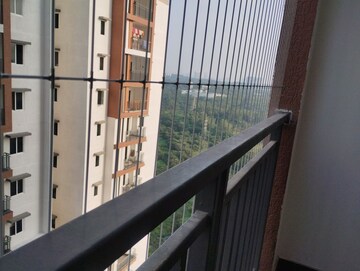 Balcony in 3.5 BHK Apartment at Aparna Sarovar Zicon, Nallagandla – for Rent