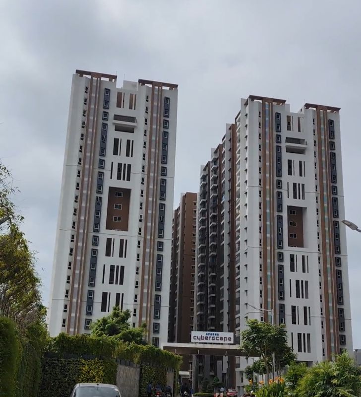 2.5 BHK Apartment For Rent in Aparna Cyberscape
