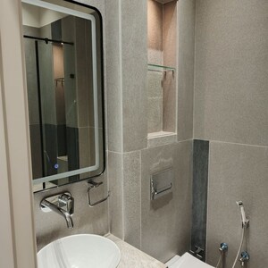 Bathroom in 5 BHK Apartment at Uchdpl Veridia Oakwood Enclave, Wave City – for Sale