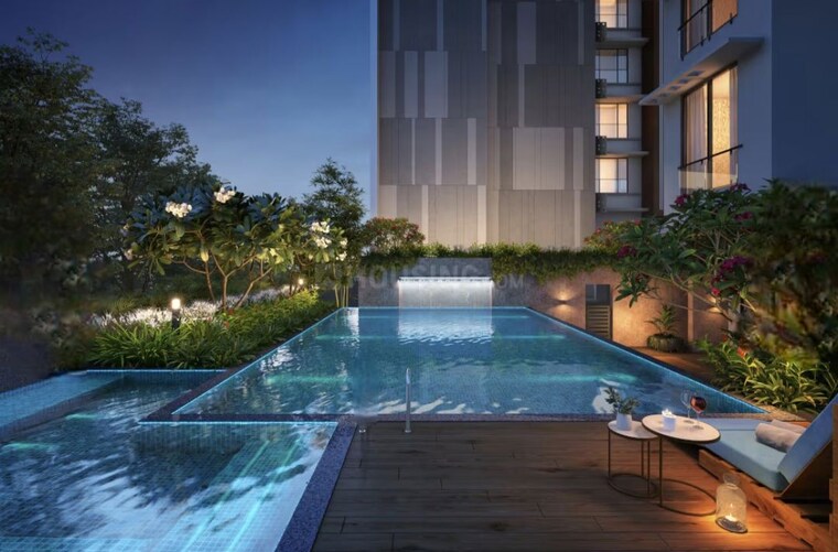 Swimming Pool, samyakth-bliss 2 Bedroom 687 Sq.Ft. Apartment In Khar West Mumbai 9954842