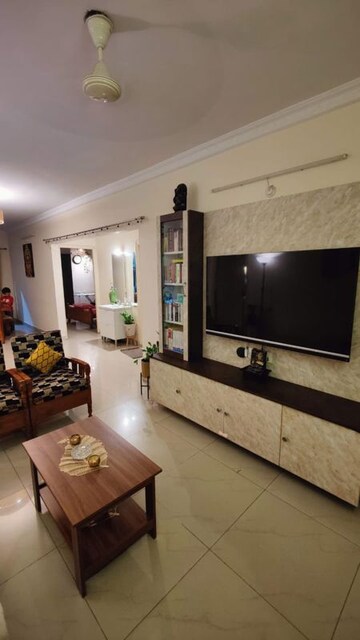 Living Room in 3 BHK Apartment at Janapriya Nile valley, Madinaguda – for Sale