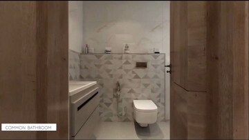Bathroom in 3 BHK Apartment at Kumar Prithvi, Kondhwa – for Sale