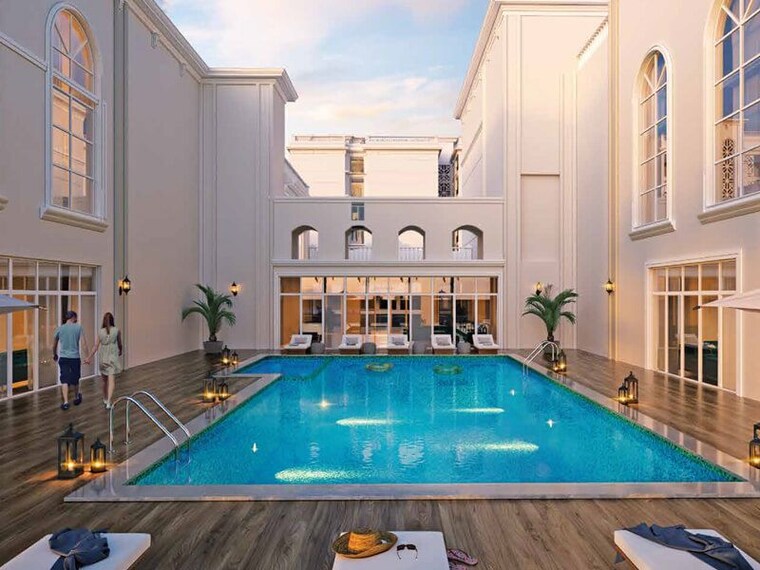 Swimming Pool, uchdpl-veridia-oakwood-enclave 5 Bedroom 4089 Sq.Ft. Apartment In Wave City Ghaziabad 9954848