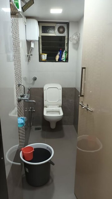 Bathroom in 1 BHK Apartment at Juhu – for Rent