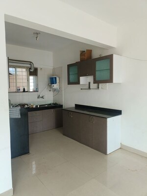 Kitchen in 3 BHK Apartment at Manav Silver Skyscapes, Wakad – for Rent