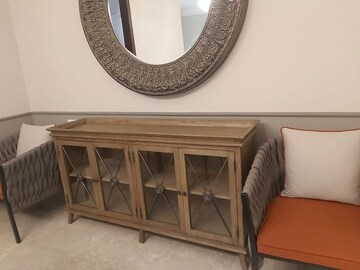 Bathroom in 3 BHK Apartment at Prestige Leela Residency, Kodihalli – for Rent