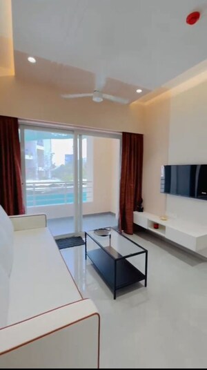 Living Room in 1 BHK Apartment at RKH Nidhivan, Chikhali – for Sale