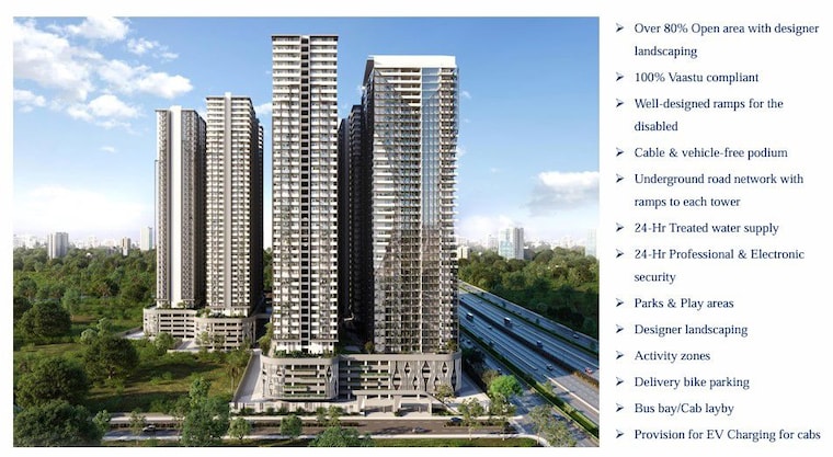 Exterior View, ira-moon-glade 3 Bedroom 1835 Sq.Ft. Apartment In Narsingi Hyderabad 9954957