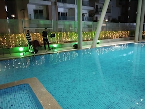 Swimming Pool in 4 BHK Apartment at DSR Fortune Prime, Madhapur – for Rent