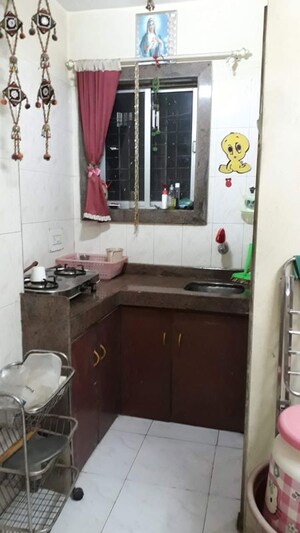 Kitchen in 1 RK Apartment at Mahim – for Rent