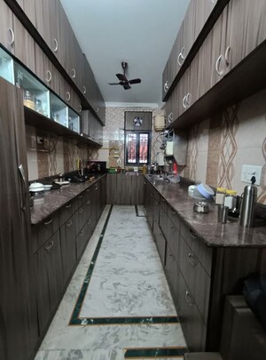 Kitchen in 4 BHK Builder Floor at Sector 14 – for Sale