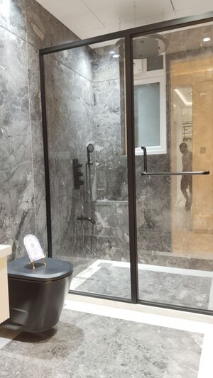 Bathroom in 4 BHK Apartment at Gurukrupa The Marque, Bandra West – for Sale