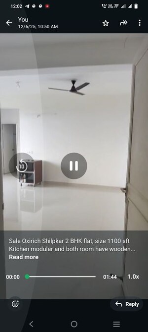 Furnished Amenities in 2 BHK Apartment at Shilpkar Anmol, Sector 33 – for Sale